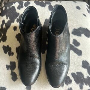 Sam Edelman Black Leather Booties